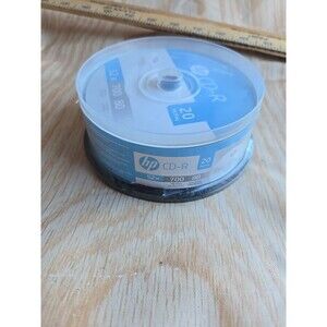 20 pack Hp CD-R 52 x 700MB 80 minute CD’s blank sealed